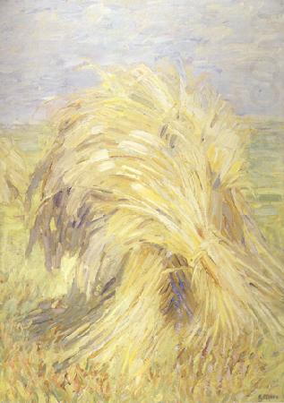 Sheaf of Grain (mk34), Franz Marc